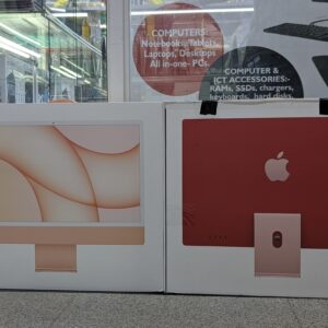 Apple iMac 24-inch (M1, 8GB RAM / 256GB SSD) – 4.5K Retina Display Price: Ksh 145,000