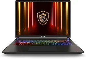 MSI Vector 16 HX AI 16” Gaming Laptop – Intel Core Ultra 7-255HX | RTX 5070 Ti | 16GB DDR5 | 512GB SSD | Windows 11