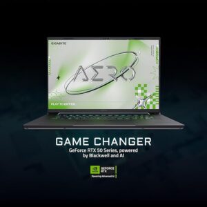 IGABYTE AERO X16 Copilot+ PC – AMD Ryzen AI 7, RTX 5070, 32GB DDR5, 1TB SSD, 16" WQXGA Display