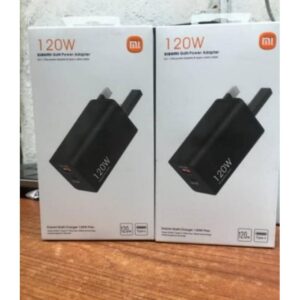 120W Xiaomi GaN 2 In 1 Power Adapter Type-C Data Cable