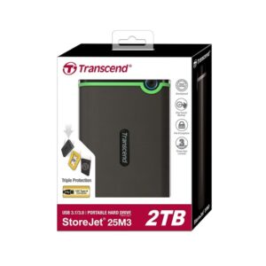 Transcend 2TB USB 3.1 Storejet 25M3 Portable Hard Drive