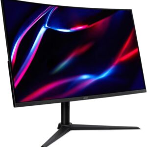 Acer Nitro 31.5" WQHD Curved Monitor AMD FreeSync HDMI DisplayPort Built-In Speakers XZ322QU ExUK Monitor