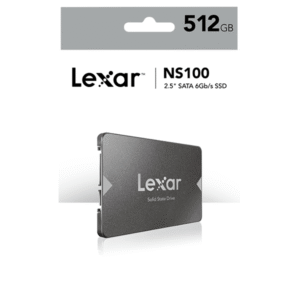 Lexar NS100 512GB 2.5” SATA III (6Gb/s) Internal SSD (LNS100-512RB)