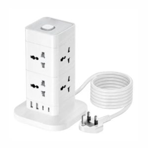 iPro IP108 12 in 1 Universal Tower Extension Socket
