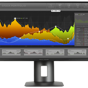 HP Z27n 27 Inch 2k QHD Widescreen Narrow Bezel IPS Frameless Display HDMI DisplayPort USB Hub ExUK Monitor