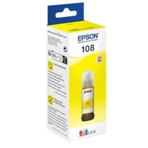 Epson 108 EcoTank Pigment Yellow Ink Bottle