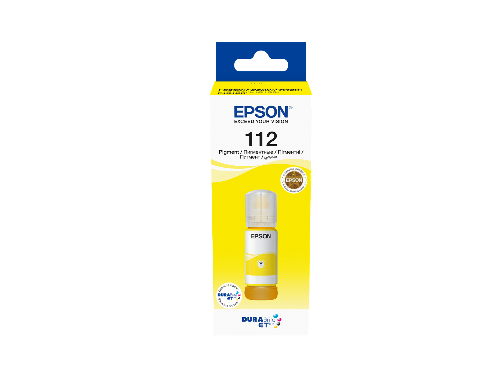 INK CART EPSON 112 Yellow – 70ml - C13T06C44A