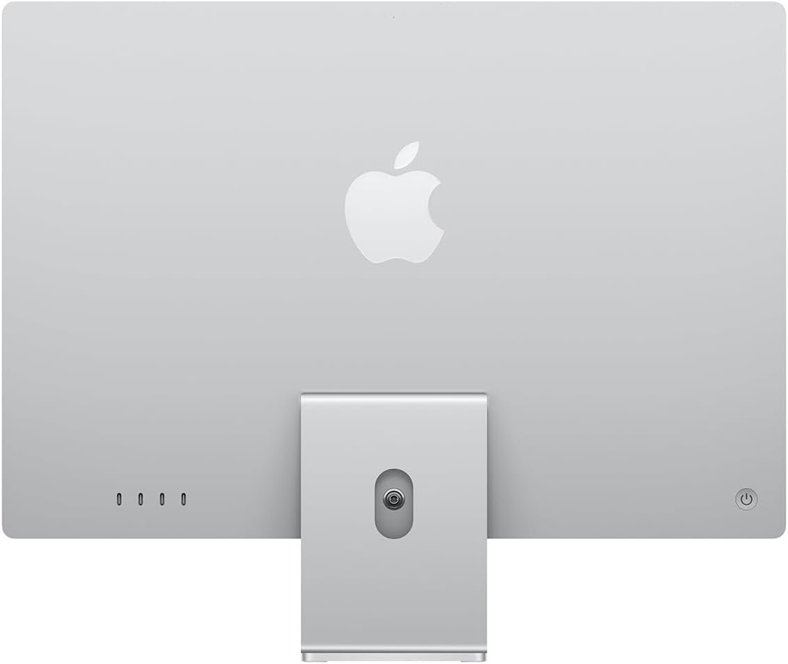 Apple iMac M4 24″ 4.5K Retina Display 24GB RAM 512GB SSD 12MP Camera 1 Year Warranty - Silver - Image 3