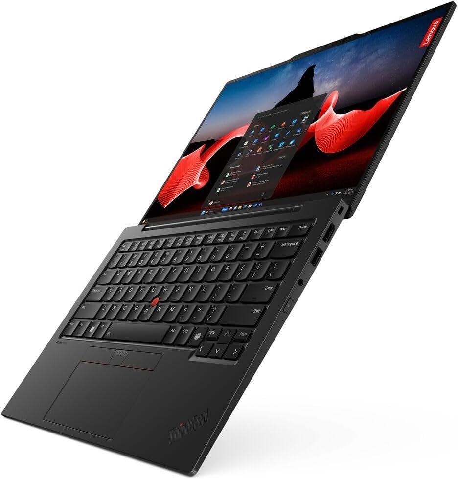 Lenovo ThinkPad X1 Carbon Gen 13 Aura Edition Intel Ultra 7 255U 14" 2.8K OLED 32GB DDR5RAM 2TB SSD Gen 5 1080p IR Camera WiFi 7.0 Win 11 Pro 1 Year Warranty - Image 2