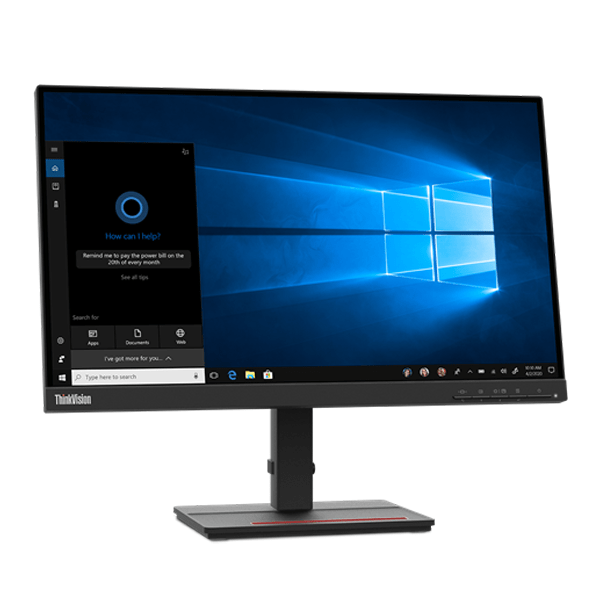 Lenovo S22e-20 21.5" FHD Monitor, Raven Black Color - Image 3