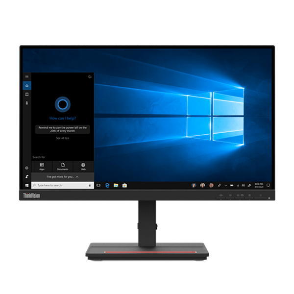 Lenovo S22e-20 21.5" FHD Monitor, Raven Black Color