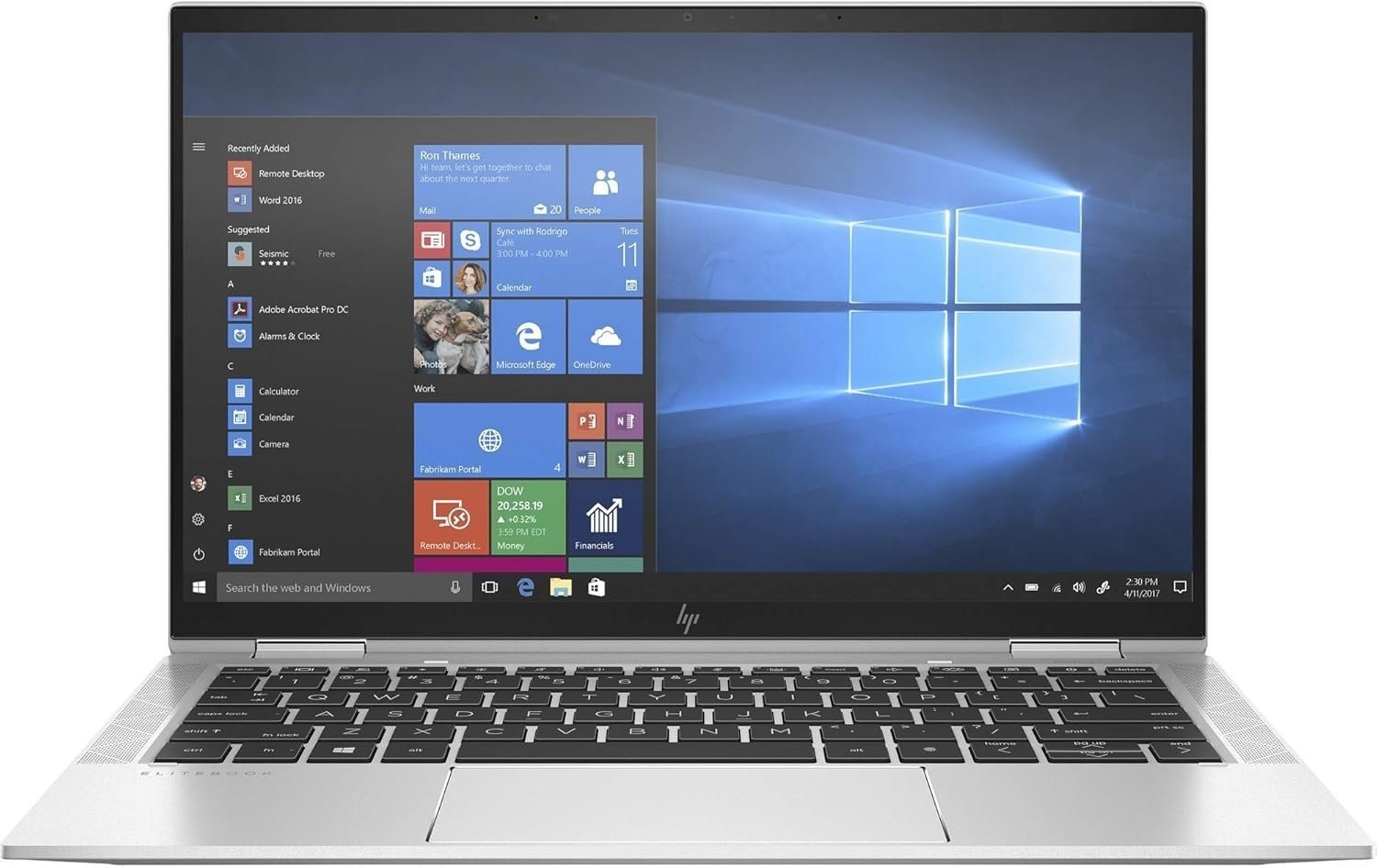 HP EliteBook x360 1040 G7 10th Gen Intel Core i5-10210U 16GB DDR4 RAM 256GB SSD 14" Full HD Touchscreen Display Integrated Intel UHD Graphics 6 Months Warranty ExUK Laptop - Image 4