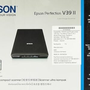 Epson Perfection V39II Photo and Document Scanner - B11B268401