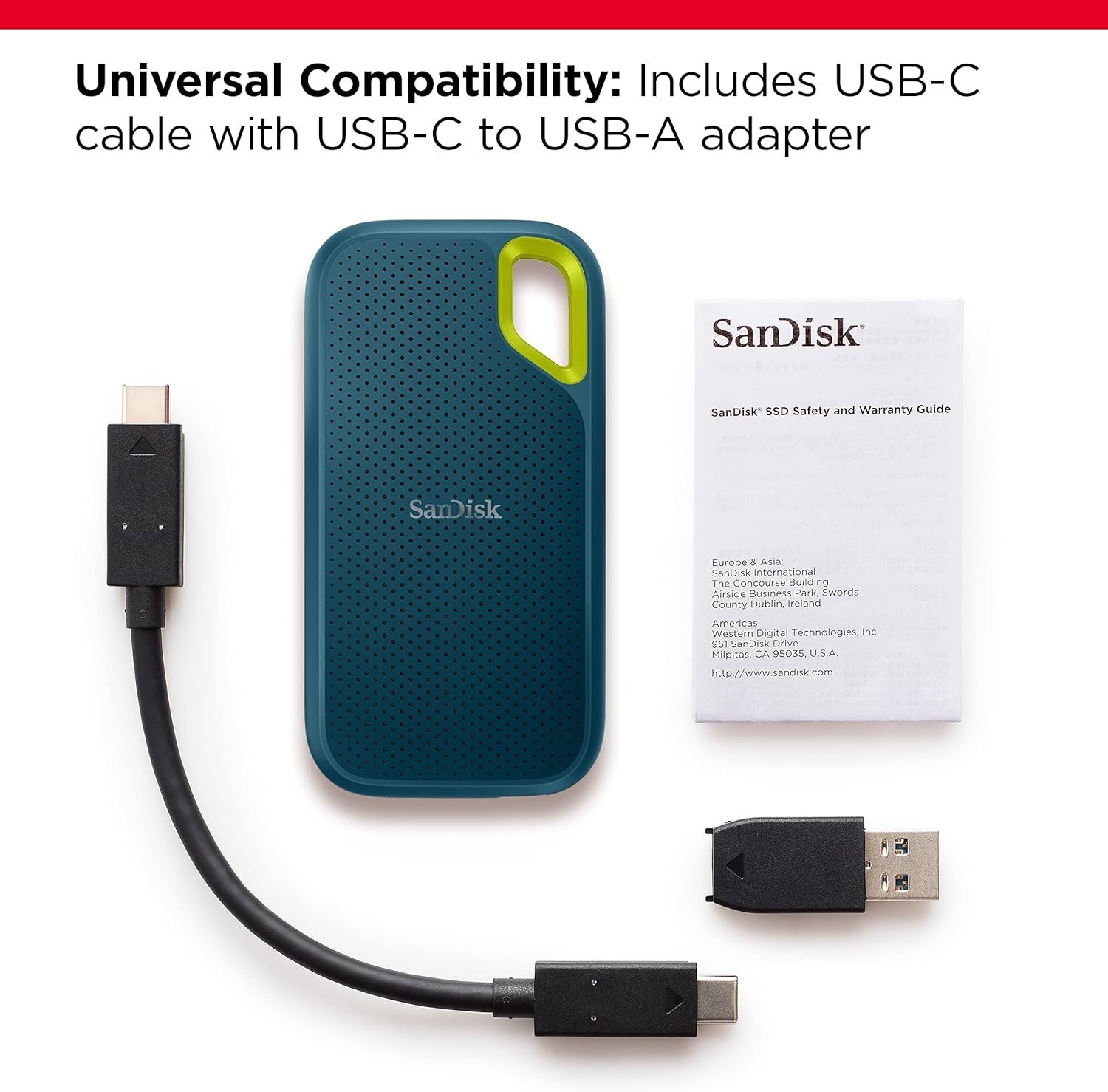 SanDisk Extreme E81 2TB Portable SSD | High-Speed USB-C External Solid State Drive | Rugged Portable Storage - Image 3