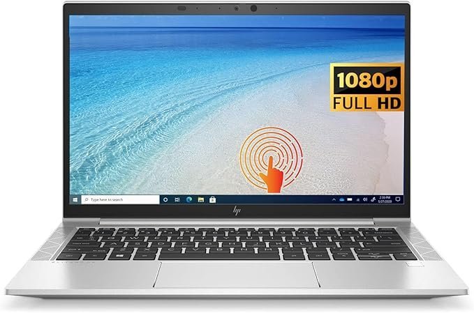 HP EliteBook 830 G8 11th Gen Intel Core i7-1185G7 16GB RAM 512GB SSD 13.3″ FHD Touchscreen Webcam Intel Iris Xe ExUK Laptop