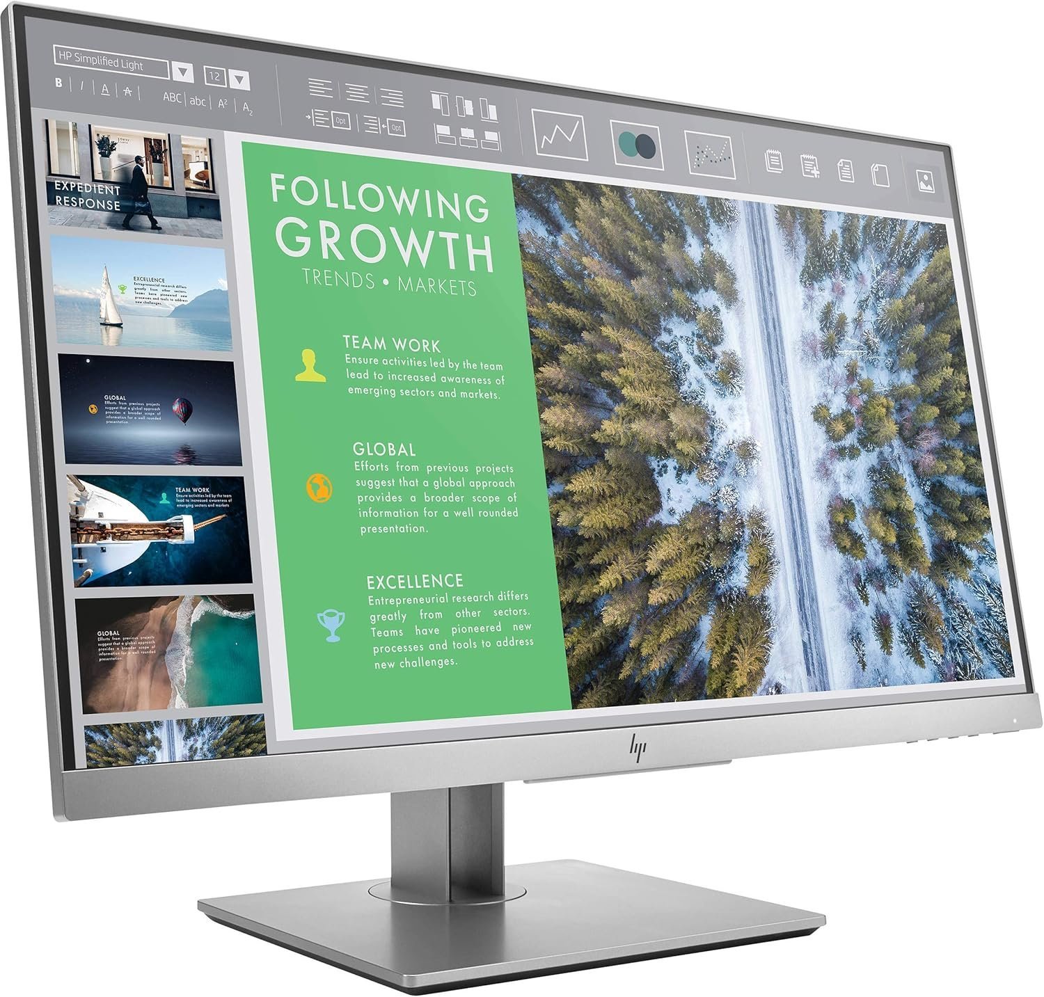 HP EliteDisplay 23" FHD IPS LED Monitor HDMI DisplayPort VGA USB Ports E233 60Hz Refresh Rate ExUK Monitor - Image 6