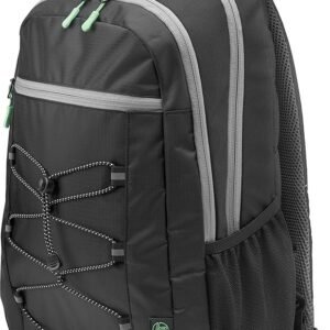HP 15.6" Active Backpack - Black/Mint Green
