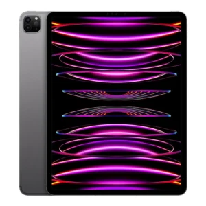 Apple iPad Pro 12.9 (6th Gen) M2 Chip 256GB ROM WiFi + Cellular (5G) Space Grey (MP603LL/A) 1 Year Warranty