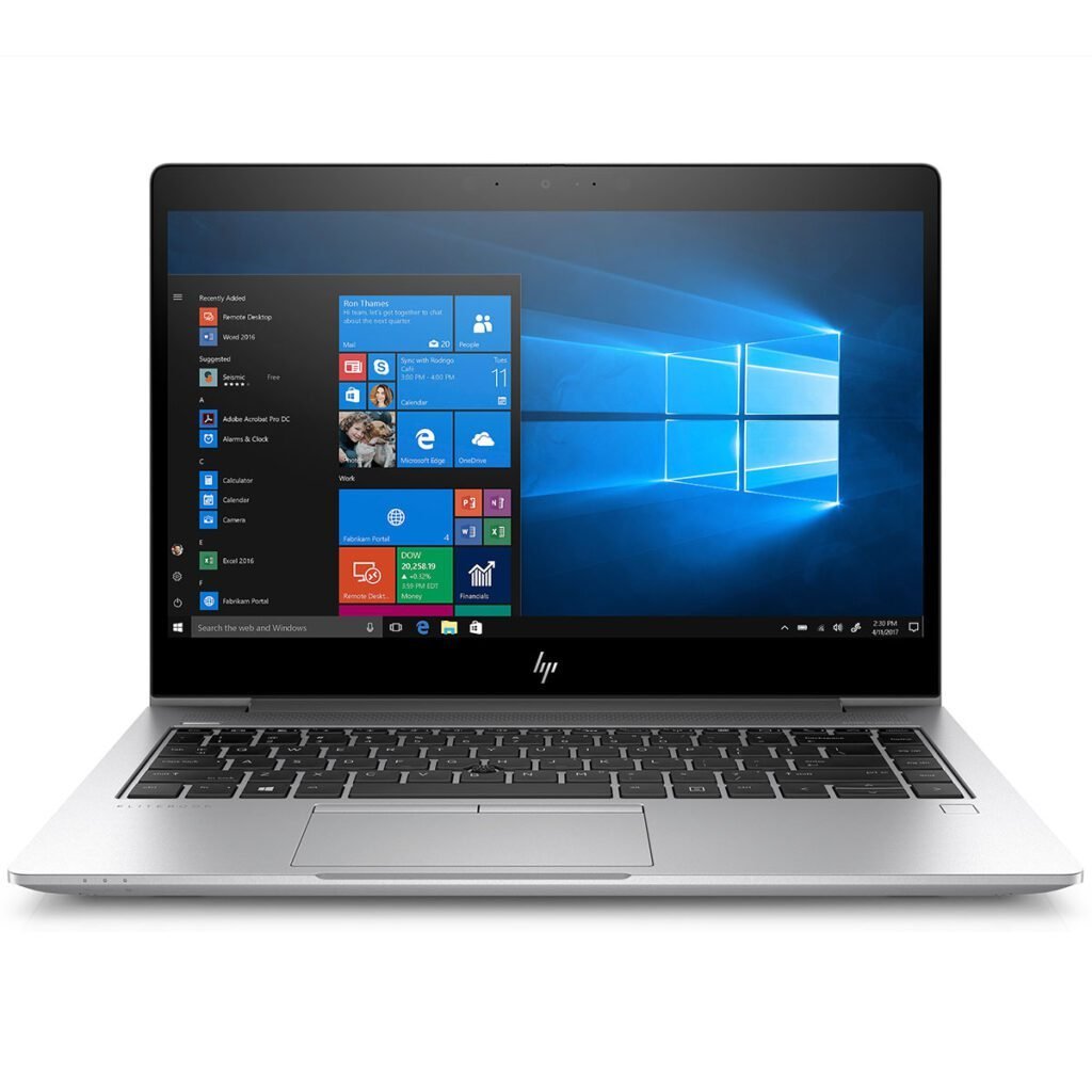 HP EliteBook 840 G7 10th Gen Intel Core i5-1035G7 Processor 8GB RAM 256GB SSD 14" FHD Display Bluetooth Webcam WiFi USB Type-C HDMI Intel UHD Graphics ExUK - Image 3