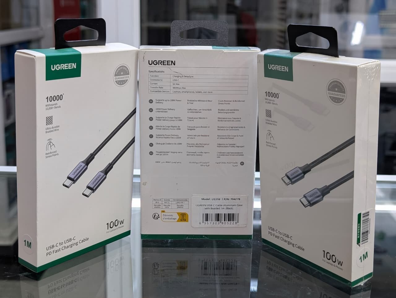 UGREEN USB-C to USB-C Data Cable 100W – Kshs 2,000 - Image 3