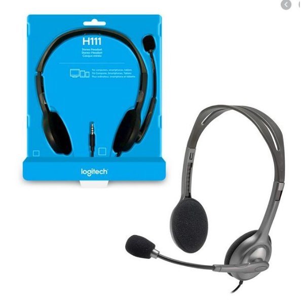 Logitech Stereo Headset H111 - Image 2