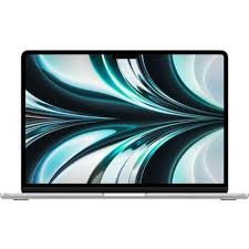 MacBook Air -  M2 Chip 8-core CPU - 10 Core GPU, 8GB RAM, 512GB SSD, 13.6'' 1080P FHD camera, Fingerprint reader, Backlit keyboard, space Grey, 1 year warranty