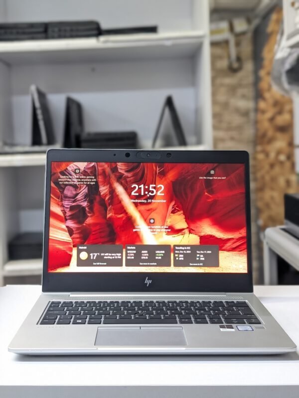 HP EliteBook 840 G6 8th Gen Intel Core i5 8GB RAM 256GB SSD 14 Inch Full HD Touchscreen Display Intel UHD Graphics 620 ExUK Laptop - Image 2
