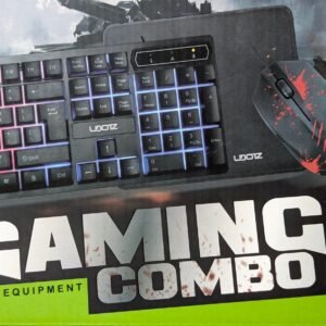 Udonz CP-01 4-in-1 Gaming Combo – RGB Keyboard, Gaming Headset, Mouse, Mouse Pad.