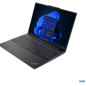 Lenovo ThinkPad E16 Gen 1, Intel Core i7 1355U, 8GB DDR4 3200 (Up to 40GB Support), 512GB