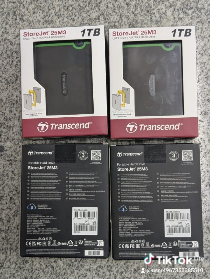 TRANSCEND 1TB External Hard Drive – High-Speed Portable Storage - Image 4
