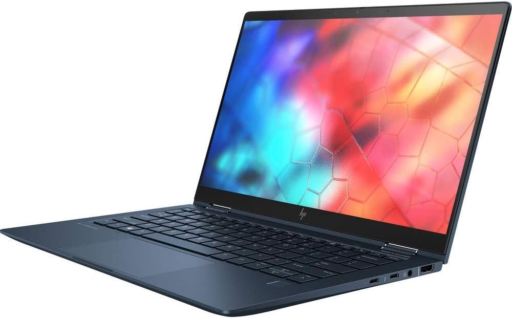 HP Elite Dragonfly -2-in-1 (Intel i5-8265U 4-Core, 16GB RAM, 512GB m.2 SATA SSD, Intel UHD 620, 13.3" Touch Full HD (1920x1080), WiFi, Bluetooth, Webcam, Win 11 Pro) (Renewed)