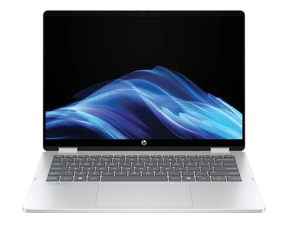 HP OmniBook 5 Flip 14-fp0023dx, Intel Core 7 150U,16 GB RAM LPDDR5- 5200 MT/s, 512 GB PCIe Gen4 NVMe M.2 SSD,Intel Graphics,Windows 11 Home,14" 2K touch display,PORTS:1 USB Type-A ,1 USB Type-A, 1 HDMI-out 2.1,2 USB Type-C,DisplayPort,1.4a,Glacier silver. Available - Image 4
