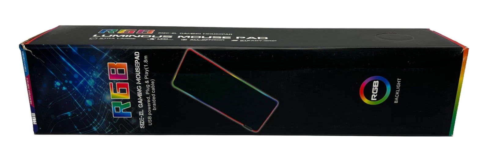 RGB Luminous Mousepad SIZE - XL - Image 2