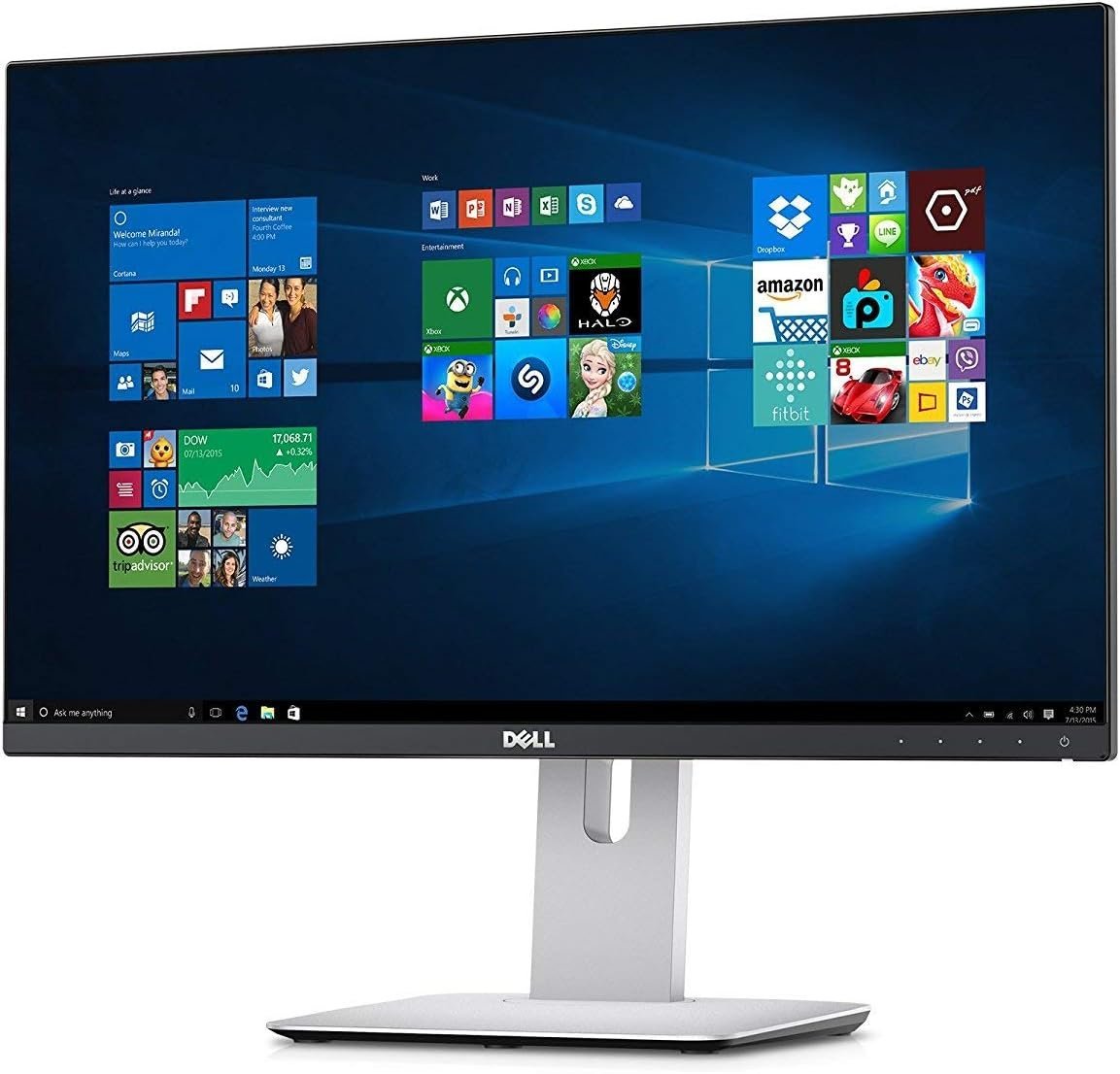 Dell UltraSharp U2414H 23.8 Inch Full HD Screen 1080p LED Monitor 60Hz Refresh Rate ExUK Monitor