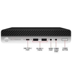 HP ProDesk 600 G4 Mini i5 8th gen 4gb 128gb