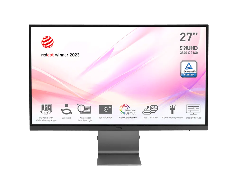 MSI Modern MD271UL 27-inch 4K Monitor – IPS | USB-C | 60Hz - Image 2