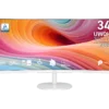 MSI PRO MP341CQW E12 34-inch ultrawide monitor in white