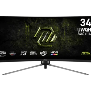 MSI MAG 345CQRF E20 34-inch curved ultrawide gaming monitor